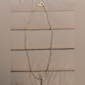 New- Gorjana Parker Mini (now delicate) 16in Necklace in Gold